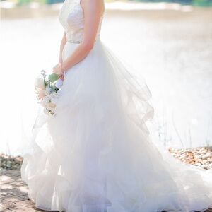 Gorgeous Wedding dress with ballgown slip